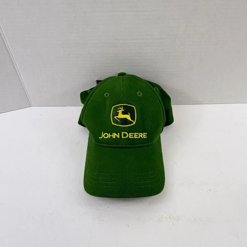 John Deere Owners Edition Green Embroidered Cap Baseball Trucker Hat NWT